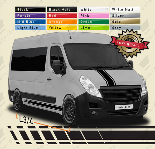 Side stripes bonnet decals for - stripes,