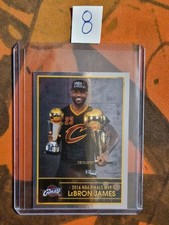 LEBRON JAMES 2016-17 Panini NBA Sticker Collection FINALS MVP #424