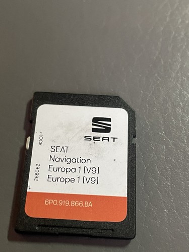 Seat sat nav card - seat,