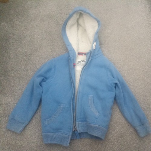 Boys fleece lined hooded - boys, m&s