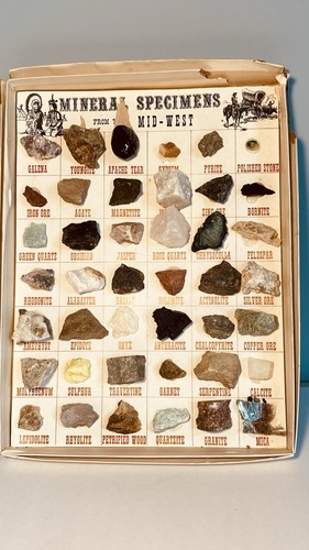 Vtg mineral specimens - vtg, the