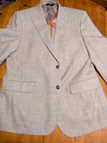 Paul fredrick men grey 42r - grey,