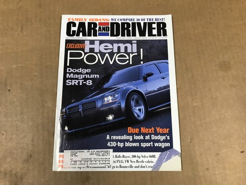 Car and driver magazine - car,