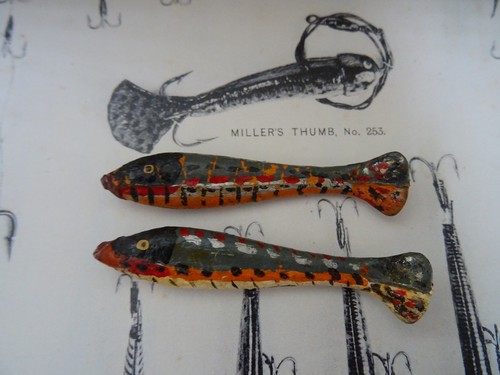 Pair scarce vintage gutta - pair, of