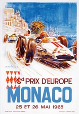 AV91 Vintage 1963 Monaco Grand