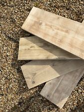 Reclaimed Sanded Scaffold Board Shelves - Natural - 60cm
