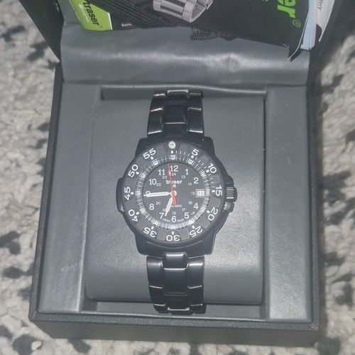 Traser men black quartz - men's,