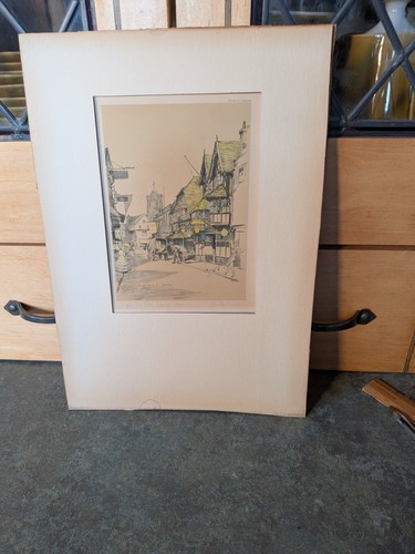 Vintage marjorie bates print - vintage,