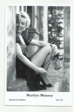 BX98) MARILYN MONROE SWIFTSURE PHOTO POSTCARD (201/764) FILMSTAR PIN UP GLAMOR