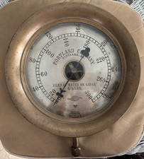 OPEN CENTER DIAL STEAM GAUGE