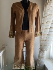 Vintage Suede Light Tan Camel