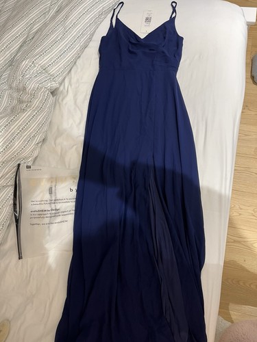 Navy blue bridesmaid - bridesmaid, dress