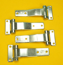 Zinc plated hinges - plated,