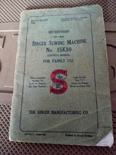 Vintage singer sewing machine - singer,