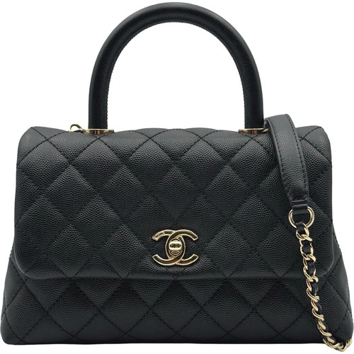 Chanel coco handle black - handle, xs