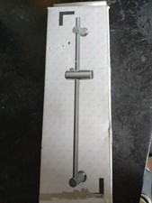 Chrome Shower Riser Rail
