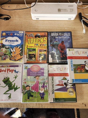 Kids learning dvd lot used - kids,