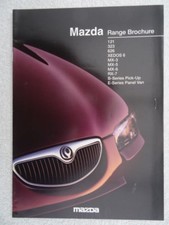 Mazda 1992 UK brochure - MX-3,MX-5,MX-6,RX-7,Xedos 6,121,323,626,B-Series,E Vans