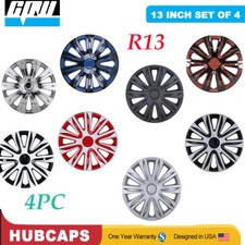 13" Set Of 4 Hubcaps Wheel