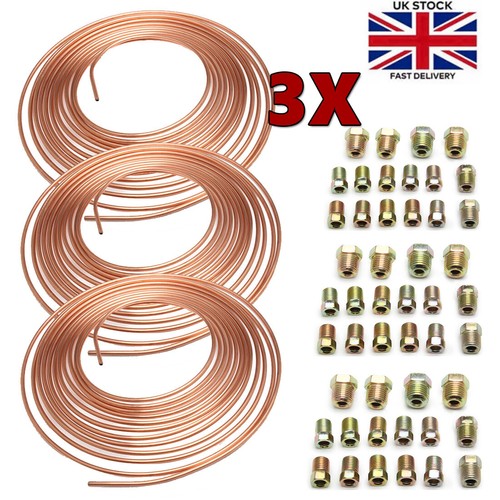 25ft copper brake pipe - brake,