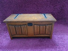 Vintage Wooden Music Box Jewellery/Trinket Chest, Tallent of Old Bond Street