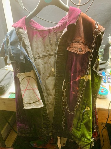 Punk rock jacket - rock,