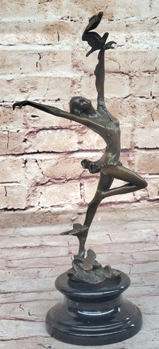 Art deco hot - hot, bronze