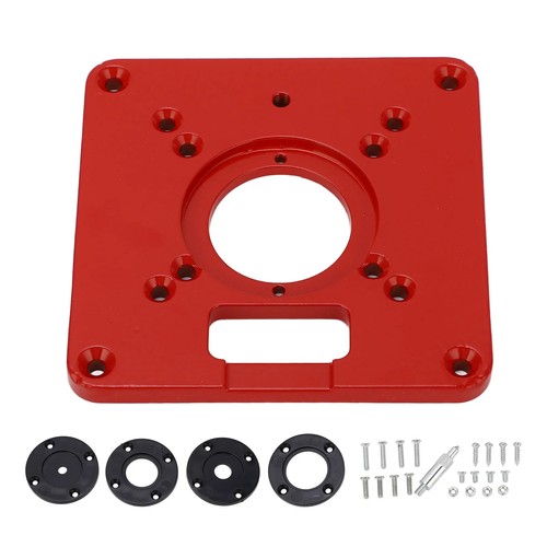 Aluminum router table insert - router,