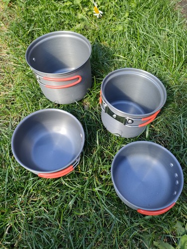 Set camping dinners pots - dinners,