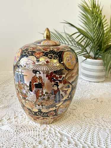 Vintage japanese satsuma - japanese, style