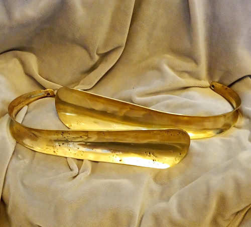 Georgian brass rams - rams, shoe