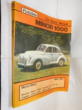Autodata Morris Minor 1000