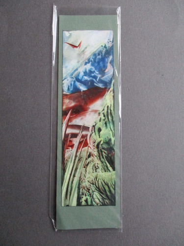 Bookmark hand made - hand, painted