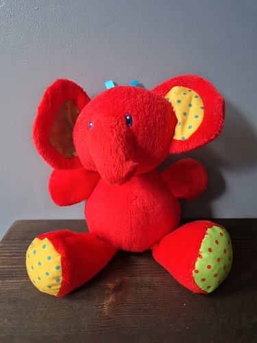Mothercare red elephant soft