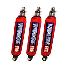 Honda Atv quad parts, Red Shock Covers Honda TRX-250-300-400R-SE, quad-parts