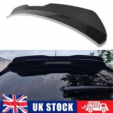 Rear Roof Boot Trunk Spoiler Lip Extension Wing Glossy For Renault Clio MK4 MK5