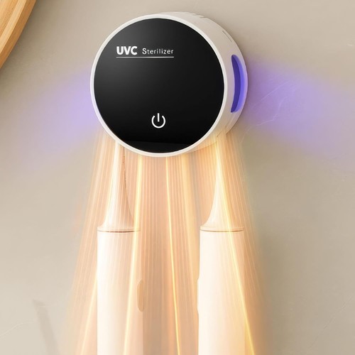 Toothbrush sanitizer wall - uv, sanitizer,