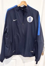 QPR FC - Nike Full Zip - 2015 Training Top Jumper - Navy - X Large Mens