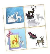 Christmas Xmas Rudolph Sleigh