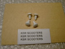 Lambretta white rear rubber - lambretta, 4