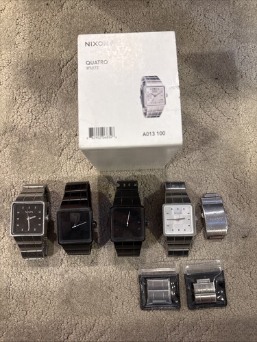 Nixon quatro watch lot - nixon, (4)