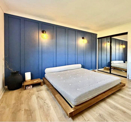 Futon company king wooden bed - futon,
