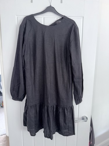 Next black linen blend - next, tie