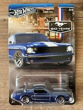 HOT WHEELS 1965 FORD MUSTANG FASTBACK 60th ANNIVERSARY CHASE CAR 1:64