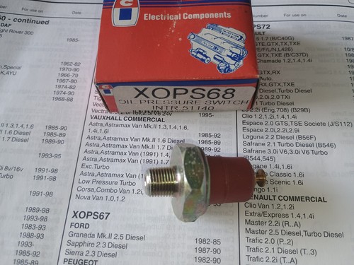 Engine oil pressure switch - pressure,
