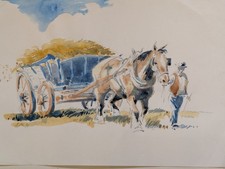 Original watercolour painting