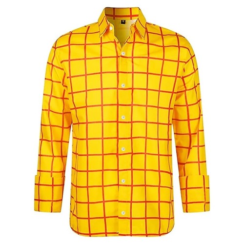 Men plaid print - men's,
