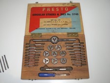 Vintage Presto Tap & Die Set