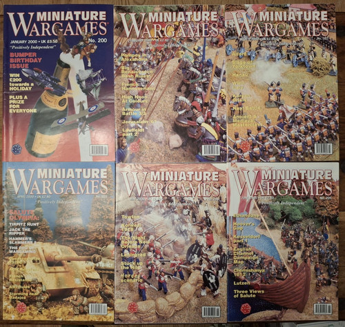 Miniature wargames magazine