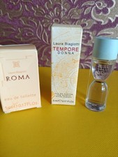 Laura Biagiotti Tempore Donna Eau de Parfum Spray 5ml, Uomo 5ml And Roma 5ml